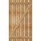 Ekena Millwork Spaced Board-n-Batten Shutters w/Z-Bar, Rough Sawn Western Red Cedar, 34 3/4W x 61H, PR RBS06Z35X061RWR - alternate 4